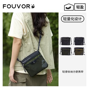 运动斜挎包女2025新款 牛津布女包手机包包单肩小背包轻便帆布包男
