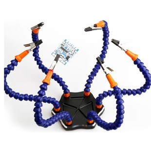 装 机台 固定 章鱼助手 工作台 焊接助手 六爪 适用于固定 穿越机