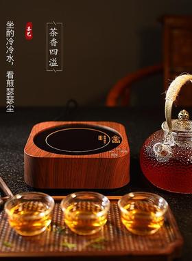 茶炉电陶炉迷你家用小型铁壶玻璃壶煮茶器静音泡茶光波炉非电磁炉