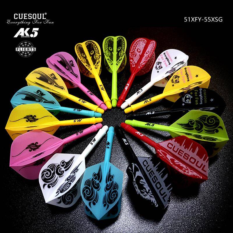 CUESOUL/Q獣一体飞镖叶镖杆小方叶飛鏢葉飞标叶镖翼尾翼配件图片