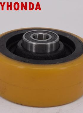 无锡大隆堆高车辅助轮100*45-42聚氨酯平衡轮现货直销