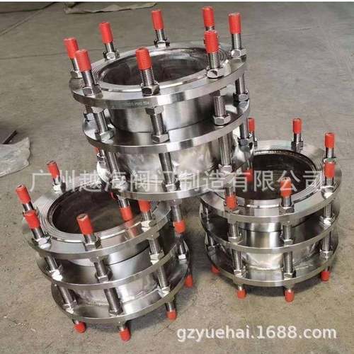 304L不锈钢传力接头自来水管道316L不锈钢双法兰松套传力伸缩器