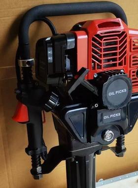 便携式打桩机四冲程二冲程建筑钢管果园打桩机防汛抢险植桩机