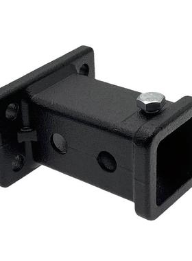 汽车方口母接口拖车臂快接套筒方口底座连接，拖车配件，52x52