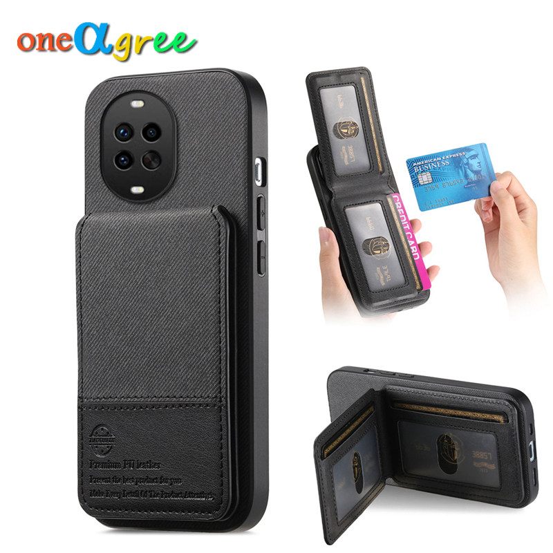 Oneagree适用华为Nova14 Pro手机壳MIA-AL00支架Nova 14 Ultra卡包保护套MRT-AL10欧美风TLR