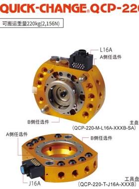 BLAUTOTEC必爱路快换器工具盘QCP-220-T-J16A-J16B