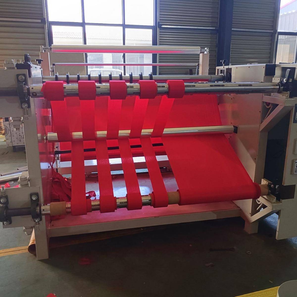 全自动分切复卷机无纺布皮革珍珠棉膜分条机复卷机分切复卷机厂家