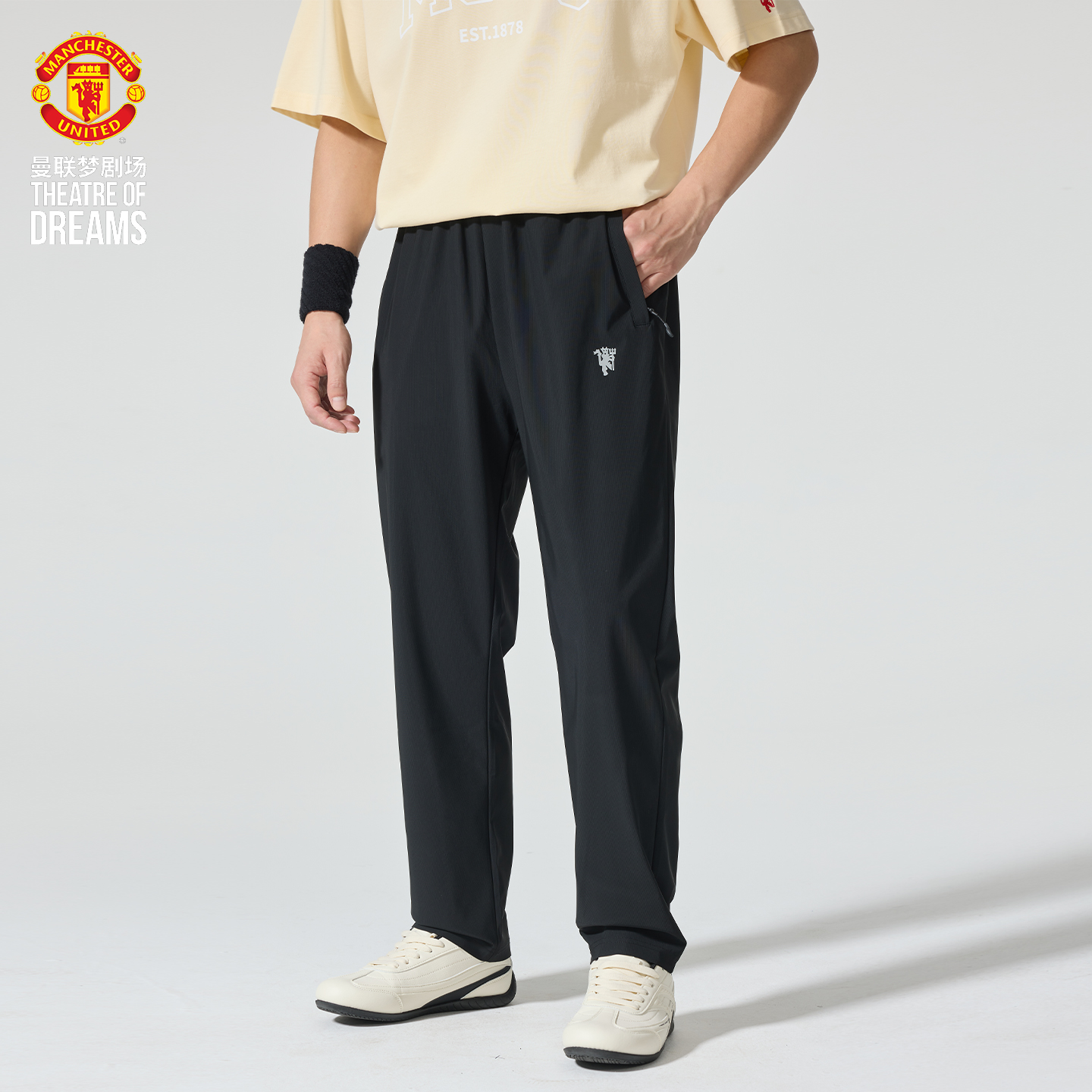 曼联梦剧场曼联运动长裤 足球休闲速干裤 英超红魔速干裤子