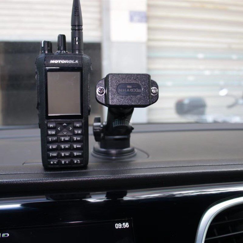 对讲机手台车载支架 自骂游车队车载通用吸盘式 自产自销工厂直发