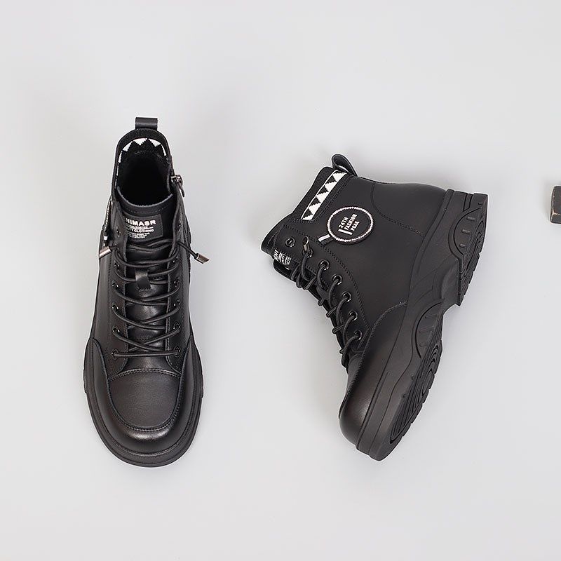 2023冬季新款大码女鞋41-43时尚保暖棉靴脚宽胖特大号加绒马丁靴,女鞋,马丁靴,淘宝优惠券,粉丝福利购,淘宝优惠卷