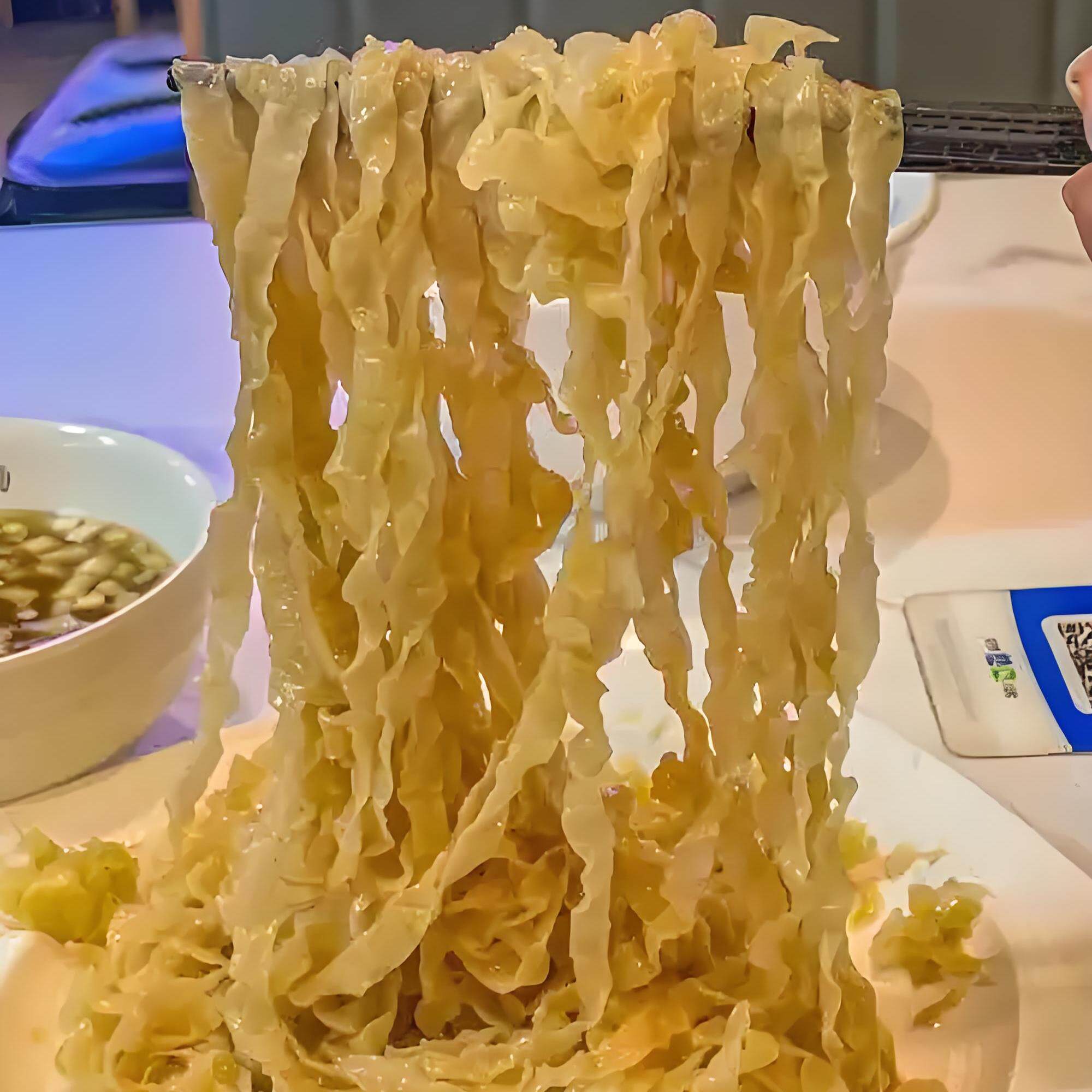 正宗香港茶餐厅捞粗专用云吞面全鸭蛋广东竹升面全蛋枧水面爽滑