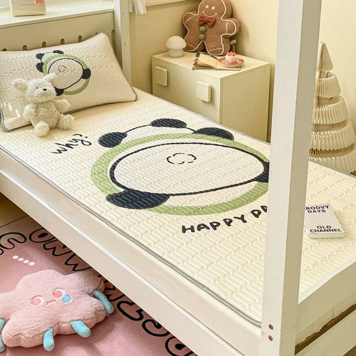 2024新款夏季乳胶凉席三件套学生宿舍床单人儿童凉垫软席子可机洗