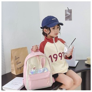 儿童背包女孩外出旅游可爱双肩包女童游玩小学生春游书包出游10岁