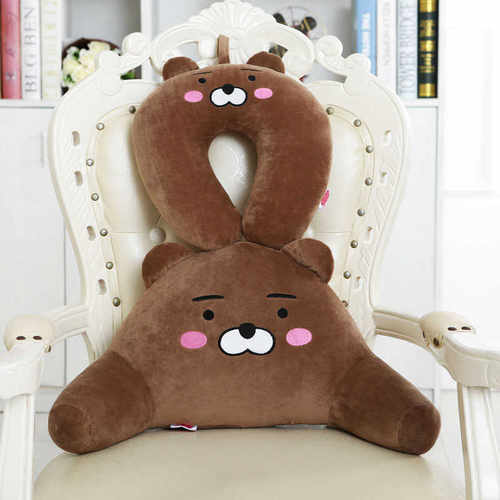 护汽车抱枕垫靠孕妇腰腰枕靠枕椅子腰座护护颈腰椅垫靠背办公室