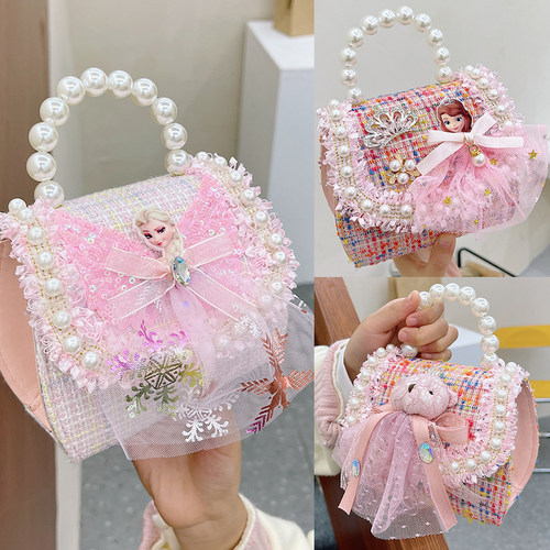 儿童包包可爱女童斜挎包时尚公主包洋气小女孩挎包宝宝单肩手提包