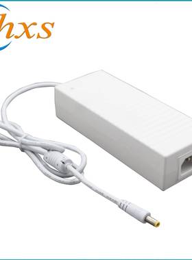 12V120W白色桌面式电源适配器12V10A橱柜灯胶壳开关电源品字接口