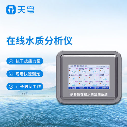 【咨询可定制】在线水质分析仪