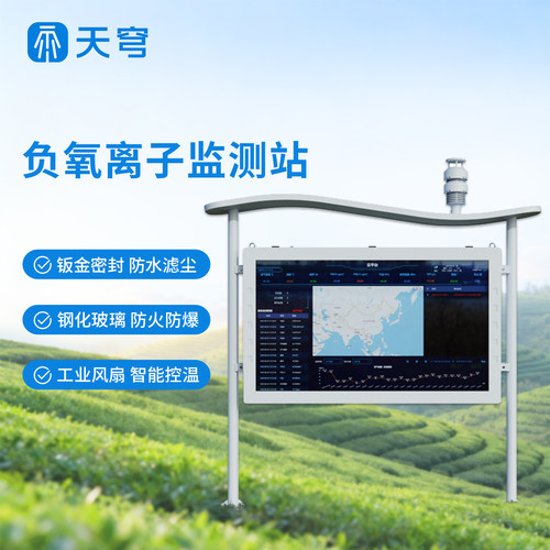 【厂家定制】景区负氧离子监测站