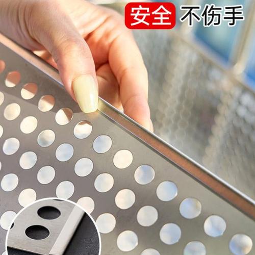 304不锈钢防盗窗垫板阳台防护网冲孔板窗台防漏防掉网花架防护栏