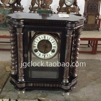 摆设 仿古饰品  钟欧式纯铜工艺行座钟310座钟软装机械者理石