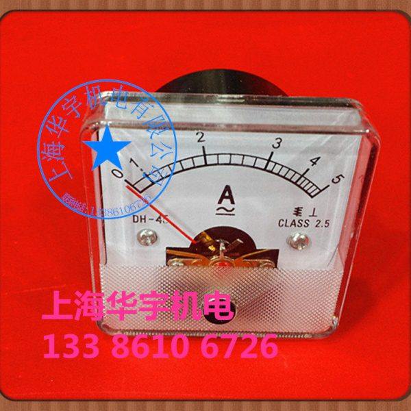指针式交直流电流表表头 XD/CR/DH-45 1A3A5A10A15A20A30A50A450V