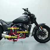 饰件原车原厂配件 排气管装 金刚狼800前后中部消声器装 饰件