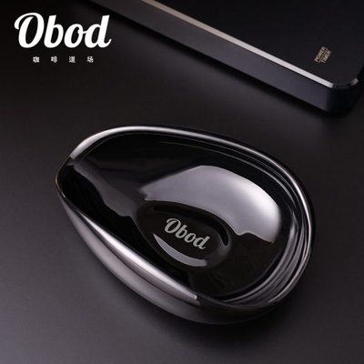 Obod咖啡秤豆碟接豆盘陶瓷咖啡豆量杯秤豆盘专用接豆碟