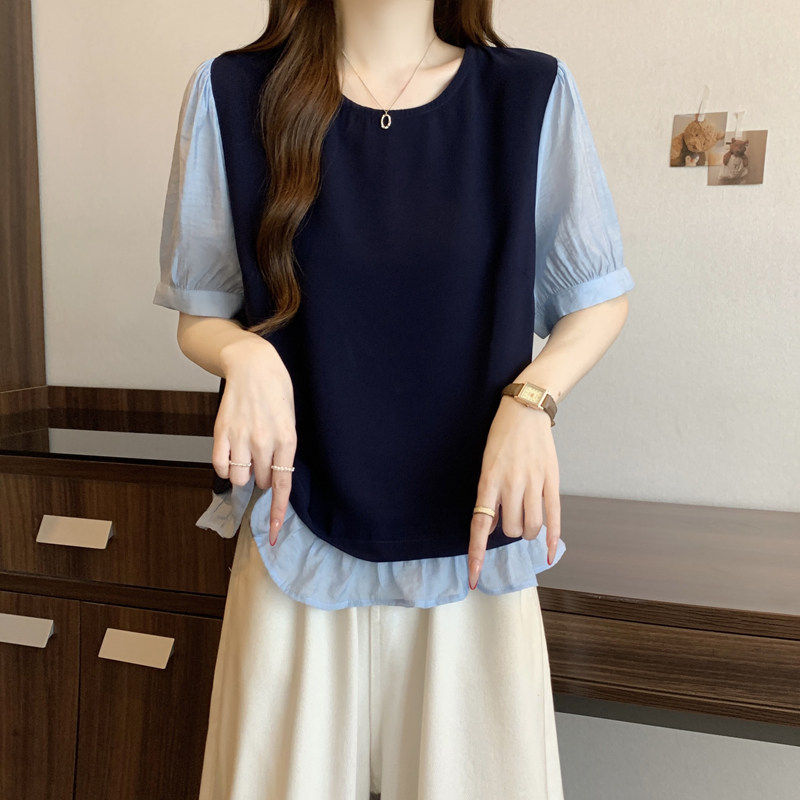 短袖衬衫女夏季2026年新