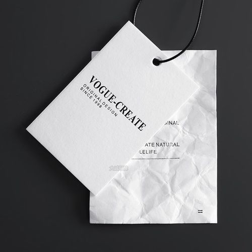 服装店吊牌定制撕不破纸高档现货吊牌订做LOGO标签衣服吊牌定做