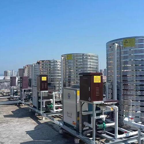 纽恩泰空气能热水器商用一体机循环泵空气源热泵节能大容量大型工