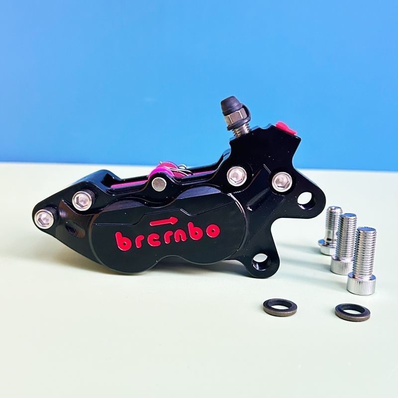新款右边大鲍鱼卡钳直上刹车耐磨L电动车电摩改装碟刹