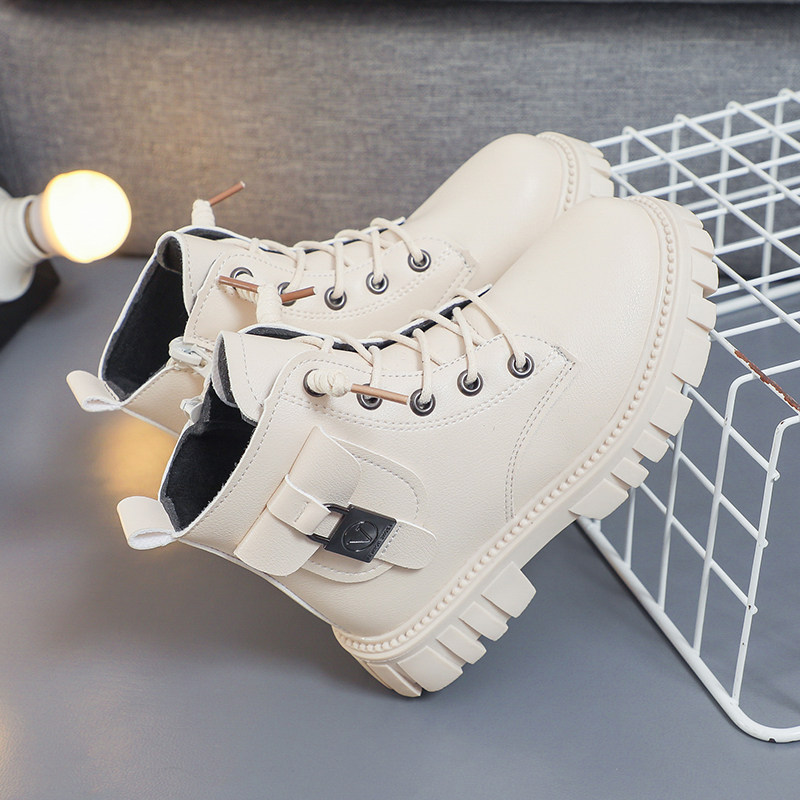 女童时尚短靴冬季2023新款二棉保暖男童韩版百搭马丁靴儿童学生鞋,童鞋/婴儿鞋/亲子鞋,皮靴,淘宝优惠券,粉丝福利购,淘宝优惠卷