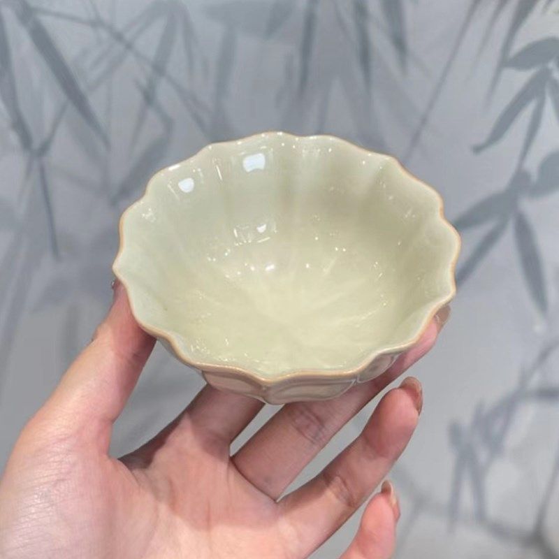 惊蛰 素色莲花主人杯 中式仿古茶杯品茗杯 功夫茶具喝茶器 大号,餐饮具,茶杯,淘宝优惠券,粉丝福利购,淘宝优惠卷