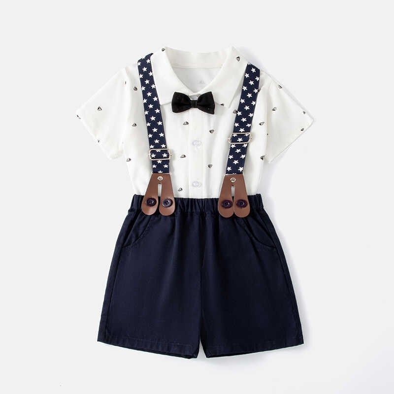 男童背带裤套装2024新款宝宝夏装儿童小绅士礼服婴儿周岁生日衣服,童装/婴儿装/亲子装,儿童礼服,淘宝优惠券,粉丝福利购,淘宝优惠卷