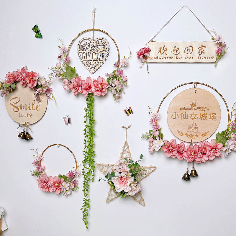 网红相片墙装饰少女房间门挂饰创意卧室床头挂件店铺橱窗木板挂牌,家居饰品,壁饰,淘宝优惠券,粉丝福利购,淘宝优惠卷