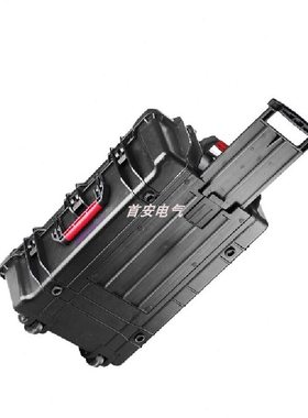 663*657*309mm黑色塑料拉杆箱贵重精密物品器材抗压抗摔保护箱包