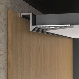 金属条腻子修边压条封边条装饰条包边悬浮吊顶收口黑色收边条阳角