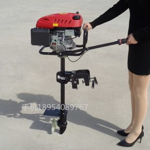 船尾机配件省油轻便四冲程挂桨机船用电启动汽油船挂机厂家优惠