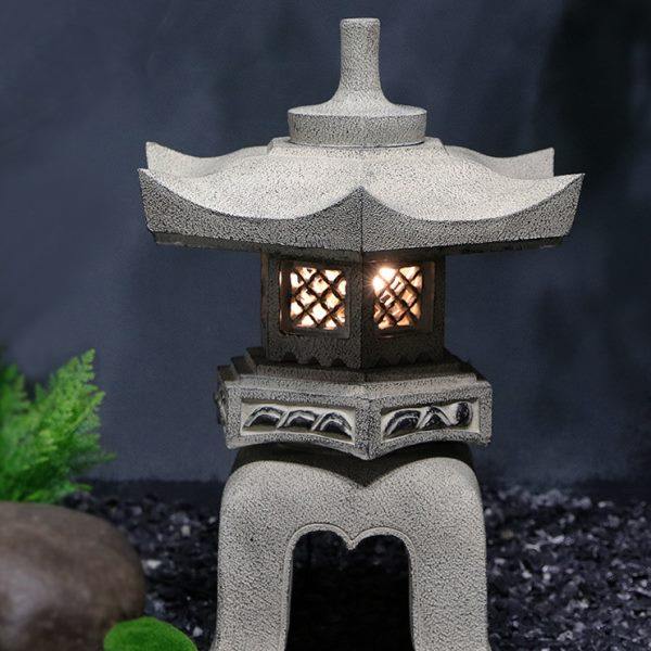 庭院花园装饰日式太阳能灯塔别墅室外阳台小院微景观复古落地宫灯,家居饰品,落地摆件,淘宝优惠券,粉丝福利购,淘宝优惠卷