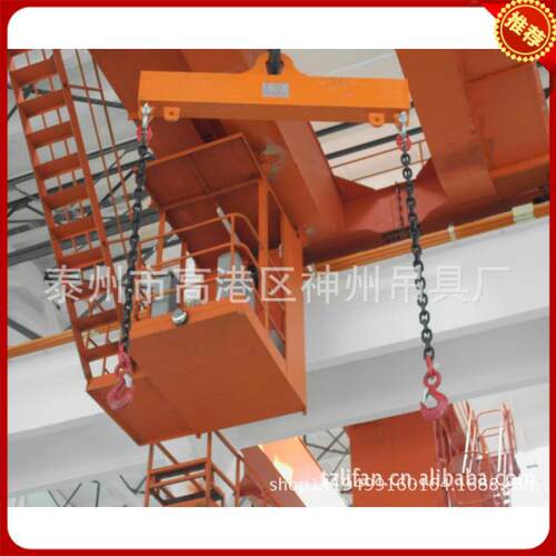 神州SW028设计扁担吊梁图 横梁吊具 平衡吊梁 起重平衡梁可调式