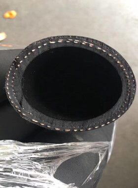 厂家黑色夹布橡胶管 dn20 25 32 38 45 50 65 76 90 软管