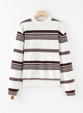 【粉红粉丝专享】秋冬时尚单品套头针织衫25199