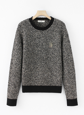 【粉红粉丝专享】秋冬时尚单品套头毛针织衫25191