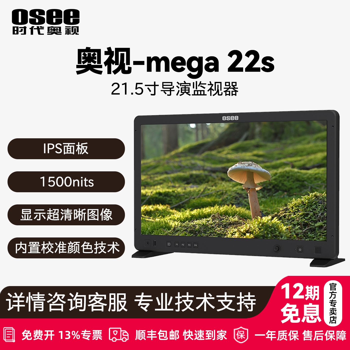 OSEE时代奥视Mega22s监视器