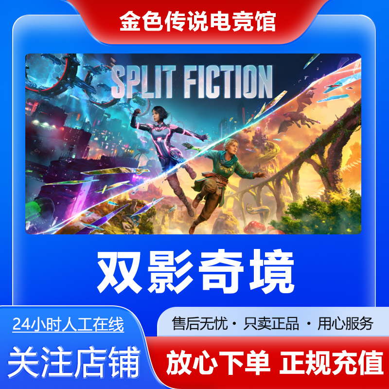 Steam正版 双影奇境 国区好友礼物激活码cdk Split Fiction
