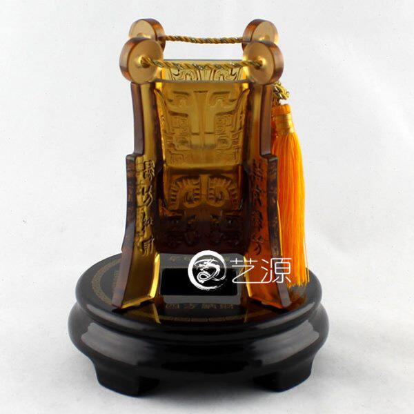 琉璃摆件工艺品 商务 四方纳财 办公桌饰品客户开业开张礼品礼物