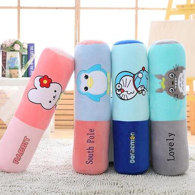 大号可爱长型圆柱糖果枕头女孩懒C人长条睡觉抱枕圆形靠垫枕可拆