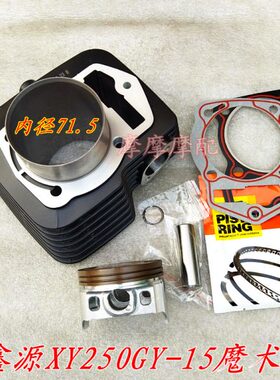 鑫源XY250GY-15套缸VJ250-4魔术师CB250国四电喷风冷缸套缸筒套缸
