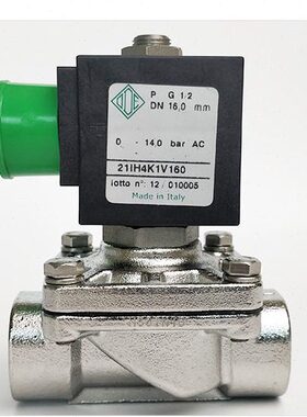 21IH4K1V160意大利ODE螺纹连接1/2不锈钢电磁阀