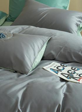 A类母婴级微磨毛四件套全棉纯棉加厚保暖床单床笠被套罩床上用品